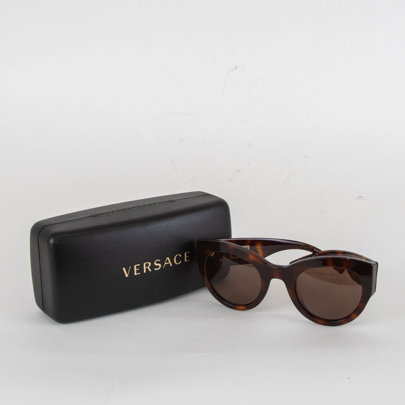 Versace Tribute Brown Tortoiseshell Sunglasses