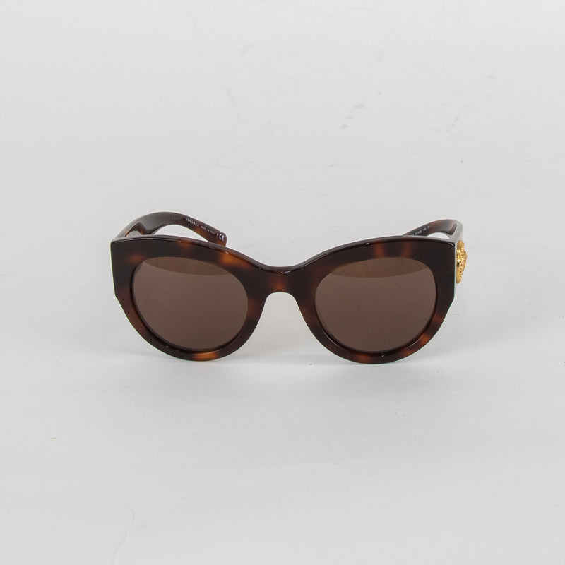 Versace Tribute Brown Tortoiseshell Sunglasses