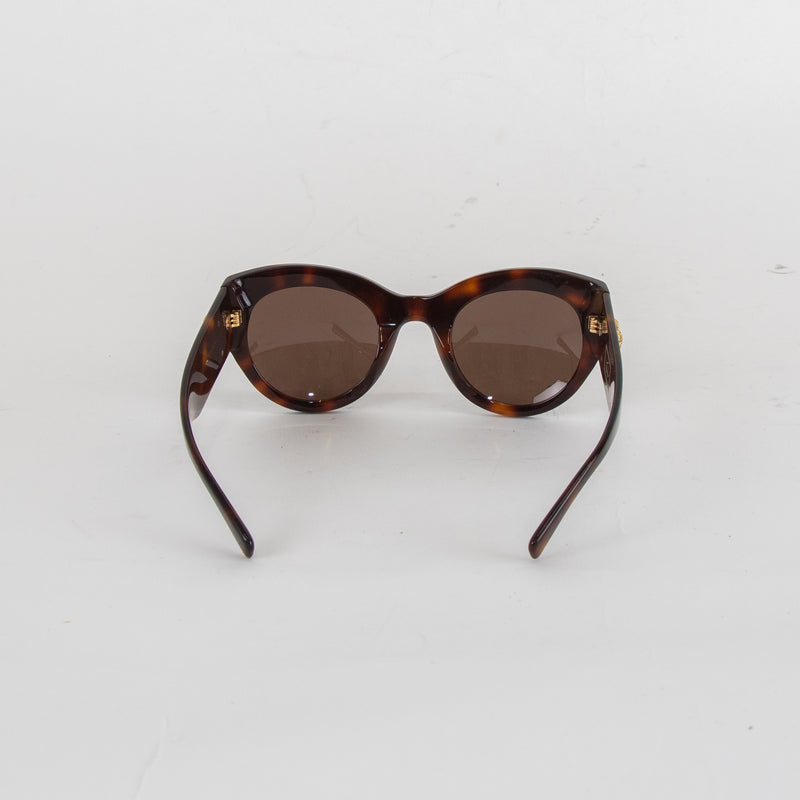 Versace Tribute Brown Tortoiseshell Sunglasses