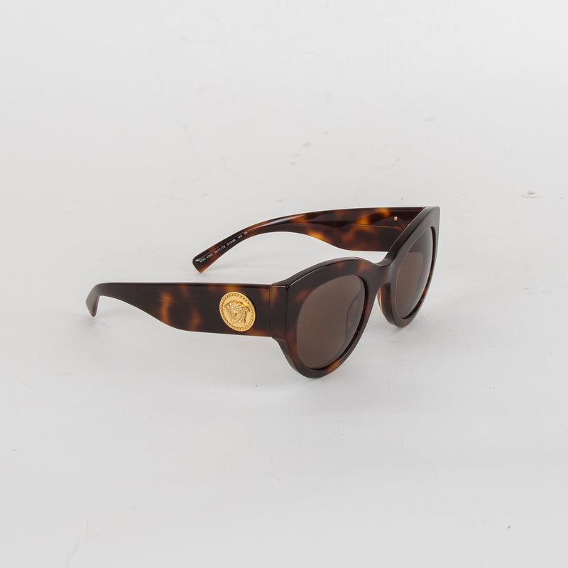 Versace Tribute Brown Tortoiseshell Sunglasses