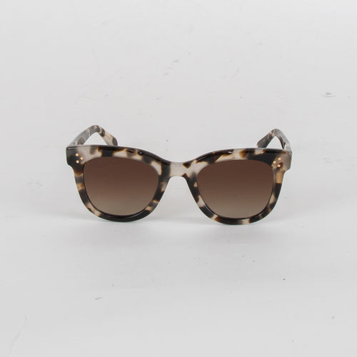 Krewe New Orleans Jena Grey Tortoiseshell Sunglasses