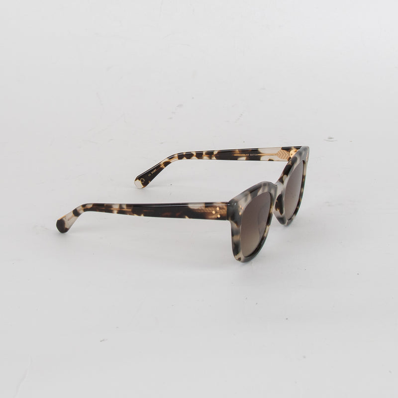 Krewe New Orleans Jena Grey Tortoiseshell Sunglasses