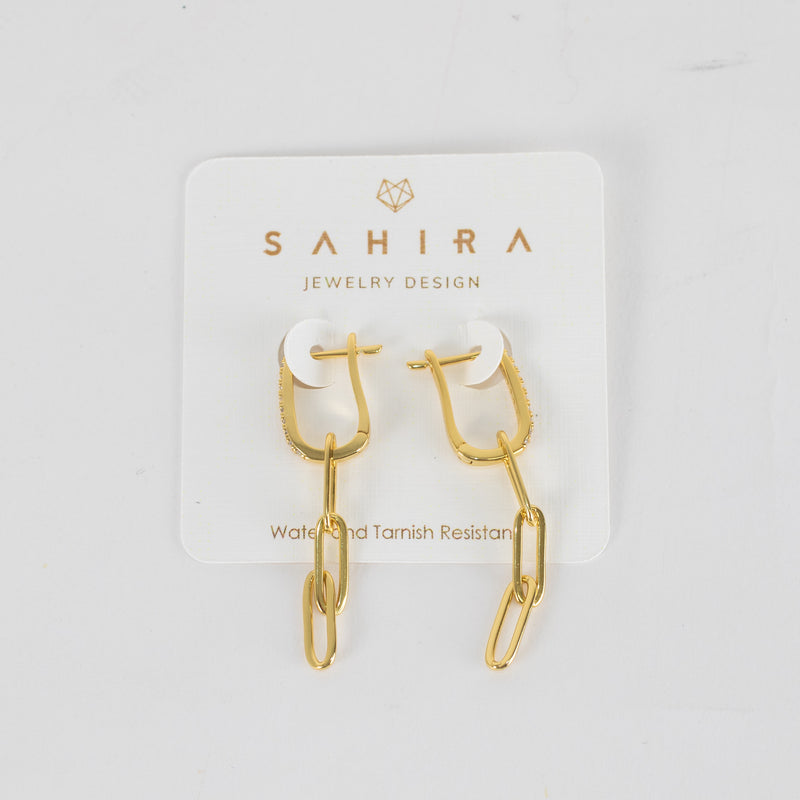 Sahira London Nina CZ Drop Earrings