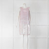 Walter Baker Pink Large Sequin Shift Janice Dress