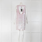 Walter Baker Pink Large Sequin Shift Janice Dress