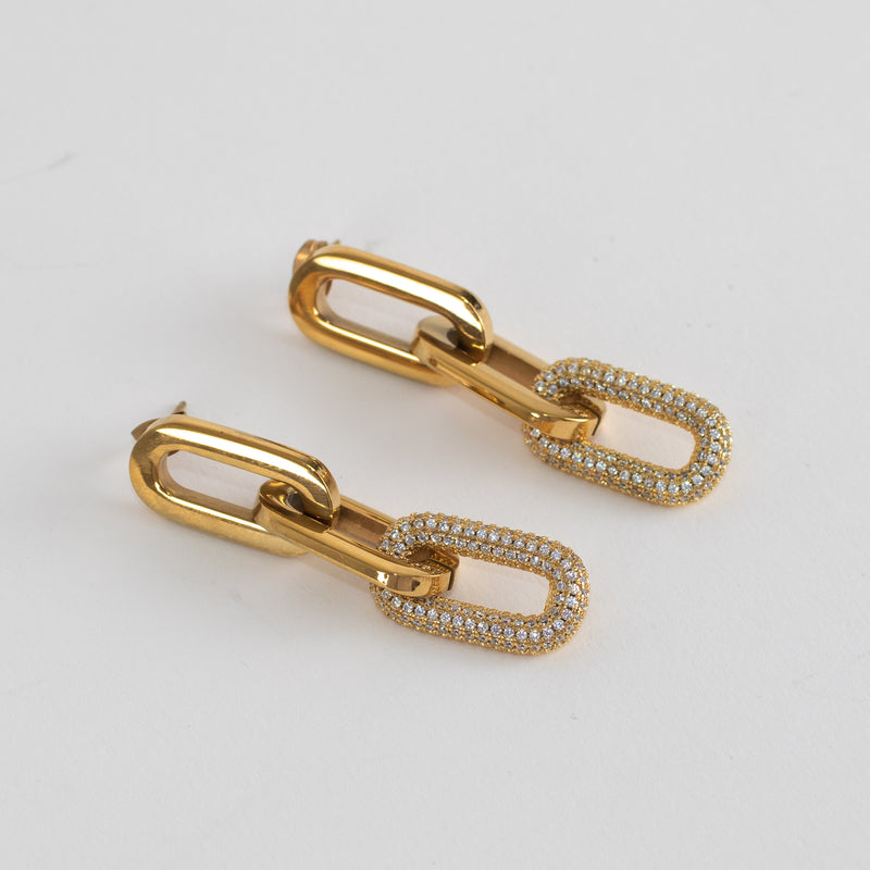 Sahira London Jenna Pave Earrings