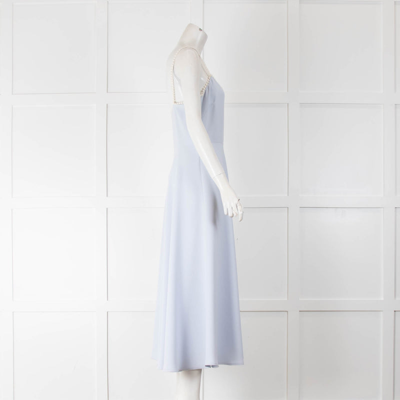 Philosophy Pale Blue Cotton Trim Day Dress