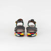 Tory Burch Multi Coloured Flatform Sole Sandals