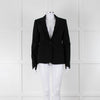 Joseph Black Blazer Wool Jacket