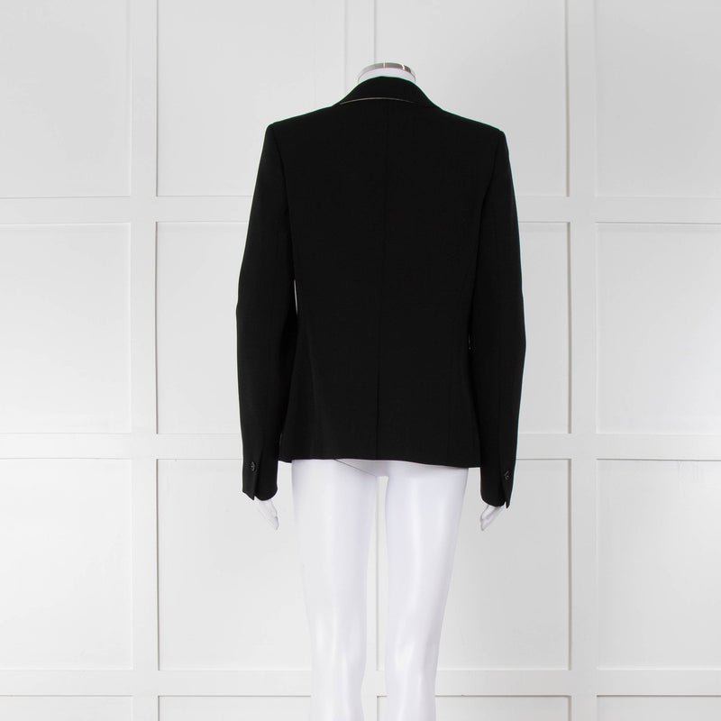 Joseph Black Blazer Wool Jacket