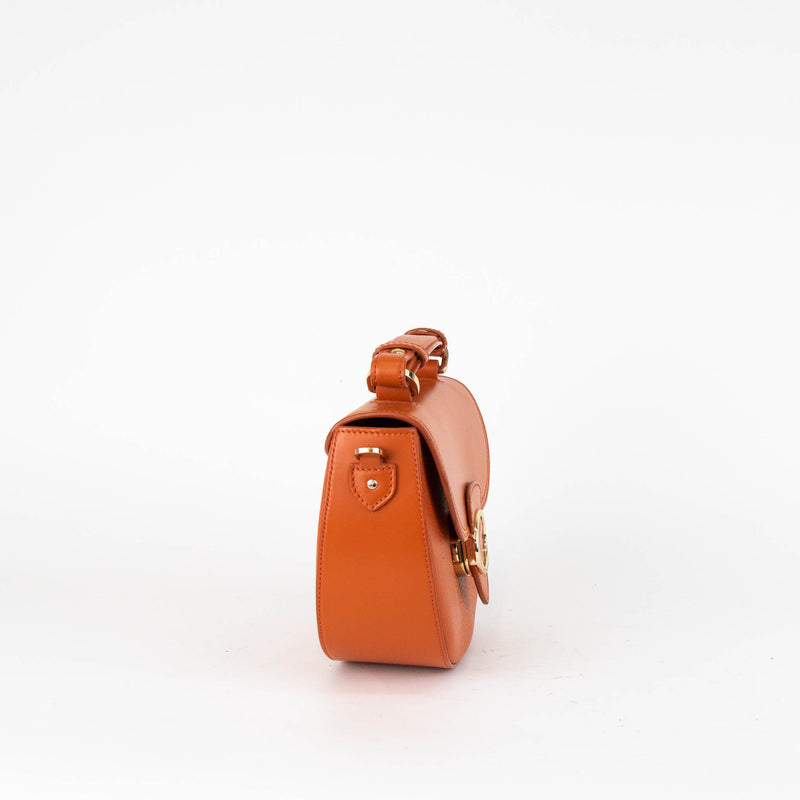 Aspinal of London Marmalade Saddle Bag