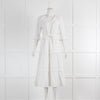 Wyse White Cheese Cloth Midi Summer Dress