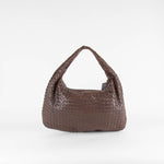 Bottega Veneta Brown Leather Woven Shoulder Bag