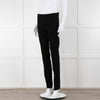 Max Mara Black Stretchy Side Strap Trousers