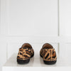 Mulberry Leopard Print Flat Espadrilles