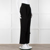 Bayse Black Cargo Wide Leg Trousers