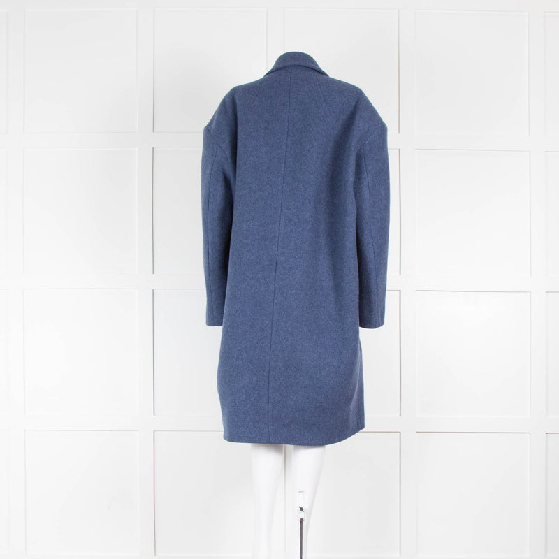 Raey Blue Ultra Oversized Coat