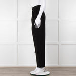 Bayse Black Cargo Wide Leg Trousers