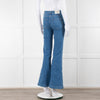 Paige Genevieve Boot Cut Blue Jeans