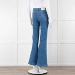 Paige Genevieve Boot Cut Blue Jeans