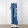 Paige Genevieve Boot Cut Blue Jeans