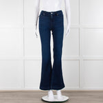 Paige Dark Wash Genevieve Bootcut Jeans