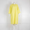 Amina Rubinacci Yellow Linen Coat Dress