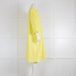 Amina Rubinacci Yellow Linen Coat Dress