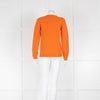 Emilia Wickstead Orange Knit Pace Comely Jumper