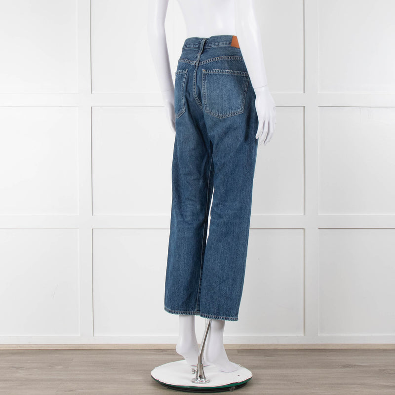 Citizens Of Humanity Vintage Blue Straight Leg Jeans