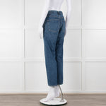 Citizens Of Humanity Vintage Blue Straight Leg Jeans