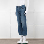 Citizens Of Humanity Vintage Blue Straight Leg Jeans