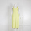 T Alexander Wang Lime Green Sleeveless Slip Dress