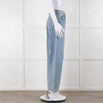 Bayse Pale Wash Wide Leg Jeans