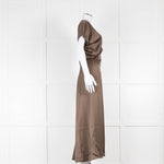 Toteme Bay Leaf Green Slouch Waist Draped Gown