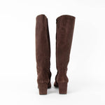 Russell & Bromley Brown Suede Knee Length Boots