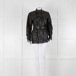 Belstaff  Black Leather Legacy Trialmaster Panther Jacket