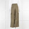 Riani Khaki Linen Trousers