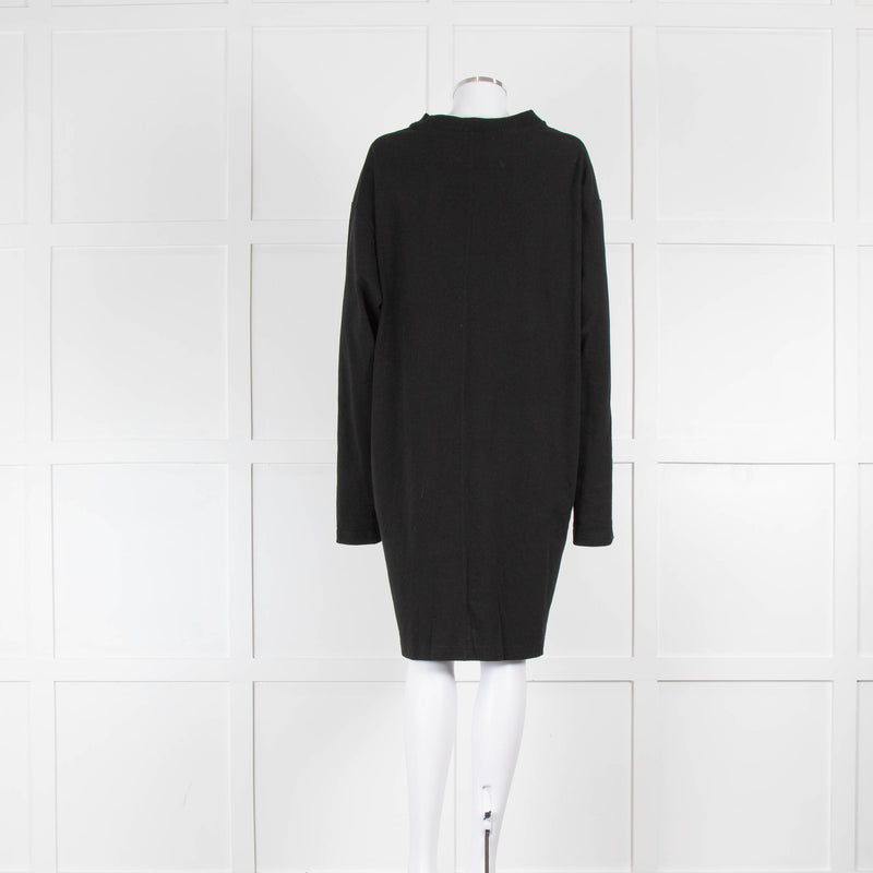 The Row Black T Shirt Dress