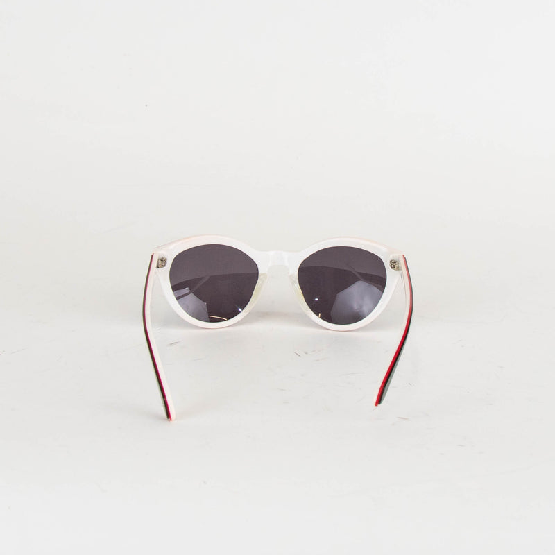 Moschino Black With Red Edge Sunglasses