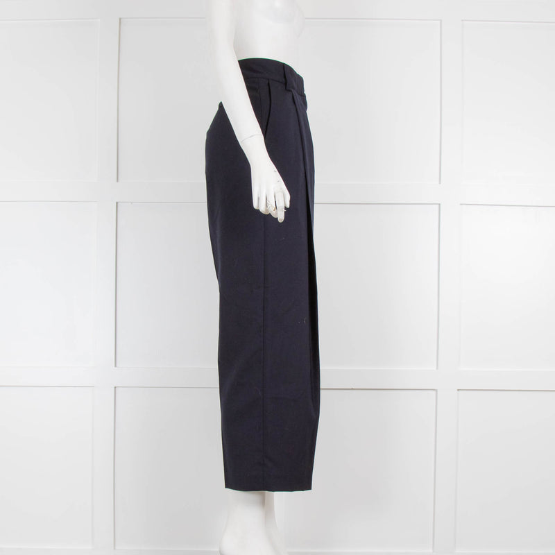 Margaret Howell Navy Wool Trousers