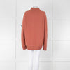 Stone Island Pink Wool Mix Henley Jumper