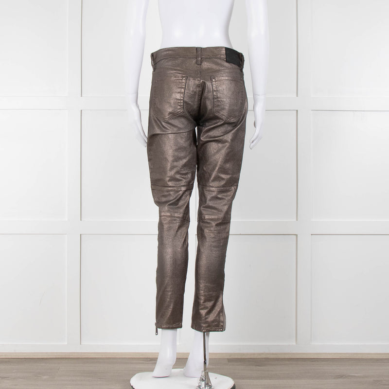 Polo Ralph Lauren Bronze Coated Jeans