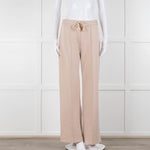 Claudie Pierlot Beige Draw String Waist Joggers