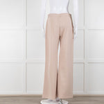 Claudie Pierlot Beige Draw String Waist Joggers