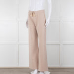 Claudie Pierlot Beige Draw String Waist Joggers