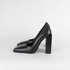 Marie Adam-Leenaerdt Black Close Toe Block Heel Shoes