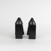 Marie Adam-Leenaerdt Black Close Toe Block Heel Shoes