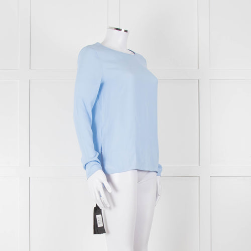 Pinko Pale Blue Long Sleeve Top