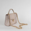 Aspinal Of London Neutral Oyster Leather Mini Mayfair Bag